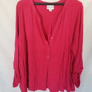 3/4 sleeve Ava & Viv tunic - 4x